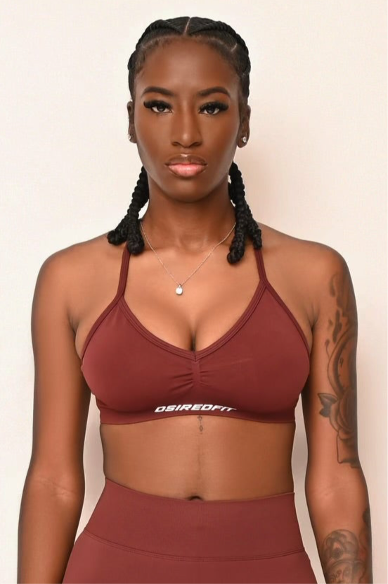 Russet Criss Cross Bra